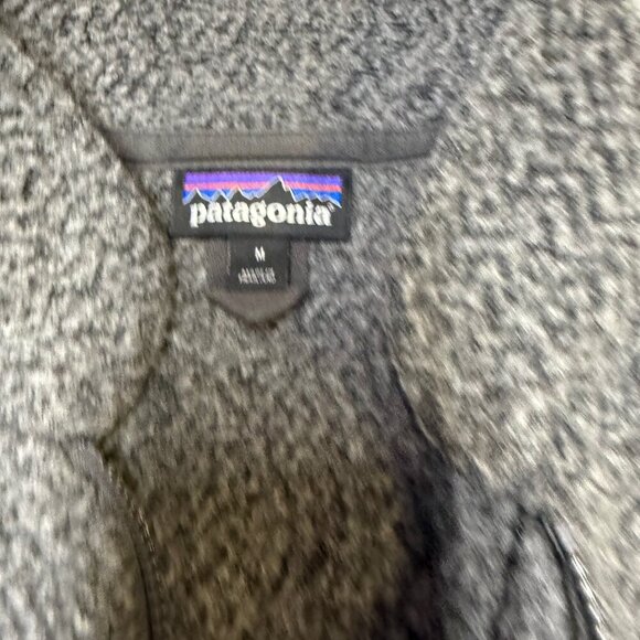 Patagonia Womens Woolyester™ Fleece Pullover Gray Size M Style 26950, EUC - Picture 4 of 11